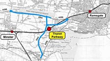 Thanet Parkway station will bring high speed trains to the Discovery Park Enterprise Zone