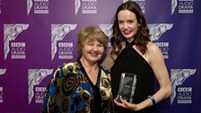 Best Supporting Performance was won by Valene Kane for The Stroma Sessions and presented by Annette Badland