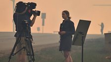 CBC's Briar Stewart reporting on the Fort McMurray fire