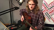 Henry Parker playing live in session On the Durbervilles Folk & Roots Show