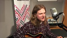 Henry Parker playing live in session on the Durbervilles Folk & Roots Show