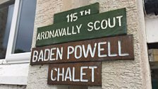 Scout Centre Sign