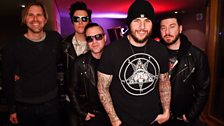 Avenged Sevenfold in session at Maida Vale