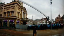 Quite a crowd showed up for our broadcast from the UK's City of Culture 2017