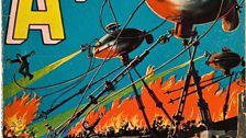 R. Frank Pauls cover for Well's War of the Worlds