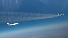 Chasing aircraft to assess new biofuels