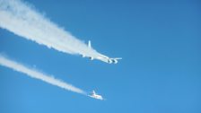 Chasing aircraft to assess new biofuels