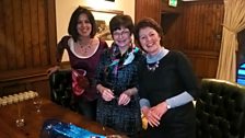 Helen with Sylvia Burnside and Melanie Campbell