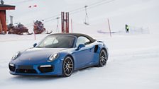 Have you ever seen a supercar on a ski resort?