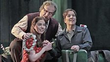 Hanna-Elizabeth Müller as Marzelline, Falk Struckmann as Rocco, and Adrianne Pieczonka as Leonore