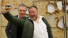 Ai Weiwei and Tim Marlow