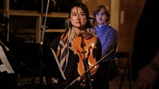 Chihiro Ono (L) and Tim Cape of Phaedra Ensemble