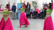 South Asia Dance Academy perform in the Ulster Museum