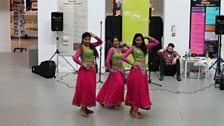 South Asia Dance Academy perform in the Ulster Museum