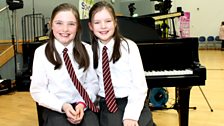 Ruby (11) and Jessica Fielding (9)