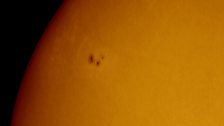 Sunspot12651 captured with 100mm f5 Helios refractor