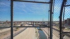 The Rio Grande border at El Paso