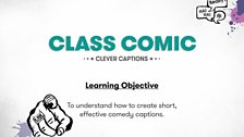 Class Comic - slide 1