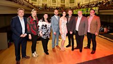 Richard Yarr, Maggie Doyle, Kerry McLean, Dominic Peckham, Connie Fisher, Ciaran Scullion, Fergus Keeling and John Toal