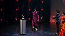 Shyam Dattani is announced as the winner of the South Asian Dance Category Final