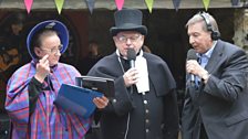 Crowds gather for a special show at the Ulster American Folk Park