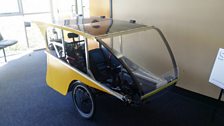 Solar-powered trike