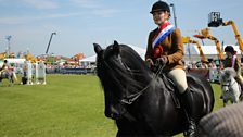 Competitor in Action at the Balmoral Show 2017