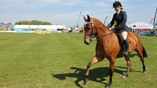 Competitor in Action at the Balmoral Show 2017