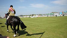 Competitor in Action at the Balmoral Show 2017