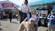 Linda, David, A Scotsman and His Dog