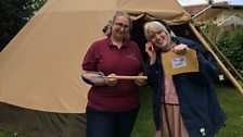 The final clue was in a tepee at the Barton Turf Adventure Centre