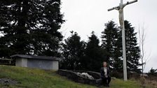 Oonagh McArdle at Corradinna Mass Rock