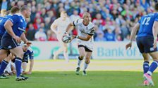 Pienaar in his final game for Ulster