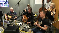 Jon Palmer Acoustic Band playing live on The Durbervilles Folk & Roots Show