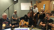 Jon Palmer Acoustic Band playing live on The Durbervilles Folk & Roots Show