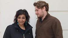 Meera Syal and Mark Strepan