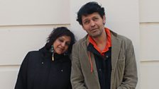 Meera Syal with Sagar Arya