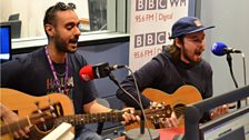 Pleasure House live in the studio.