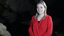 Julie Ann McCaffrey singing at the Mable Arch Caves