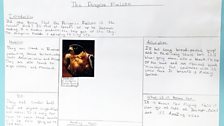 Infosheet inspired by Stravinsky's The Firebird