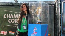 Noreen up close to the ICC Women's Champions Trophy