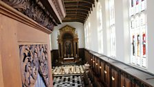 View of the Chapel at Trinity College Cambridge