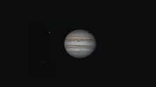 Jupiter Io and Europa