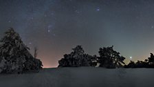 Milky Way and Zodiacal Light in Crimea