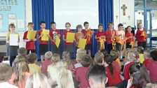 Yardley Gobion Primary School perform their Ten Pieces Assembly