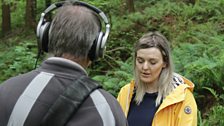 Sinead Rooney singing on the Mournes.