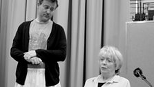 Alison Steadman and Graeme Hawley