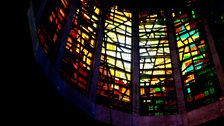 Stained glass in Liverpool's Metropolitan Cathedral