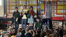 Trelales Primary School perform their Ten Pieces Assembly