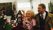 Alan Titchmarsh and garden lover Mary Berry